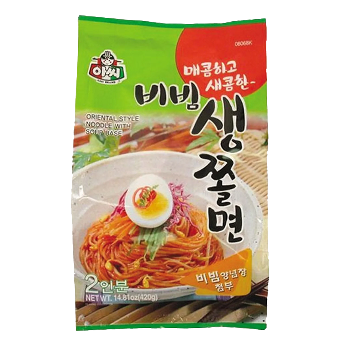 ASSI Bibim Jjolmyeon Pittige Koude Noedels 420G