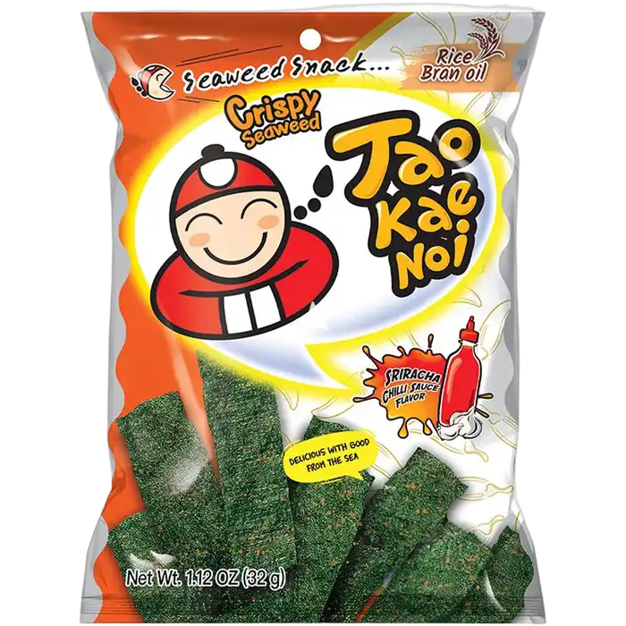 TAOKAENOI Krokant Zeewier Sriracha 32G