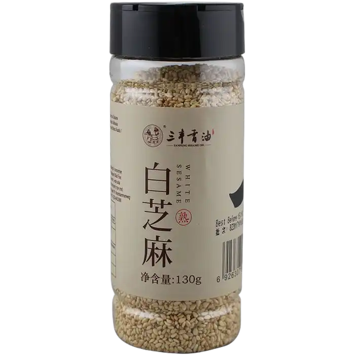 SANFENG Geroosterde Sesam Wit 130G