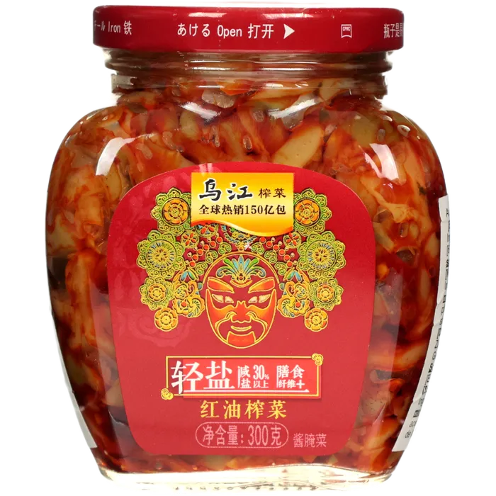 WU JIANG Mosterd Pittig 300G
