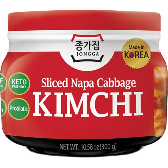 JONGGA Mat Kimchi PET VEGAN (Visvrij) 300G