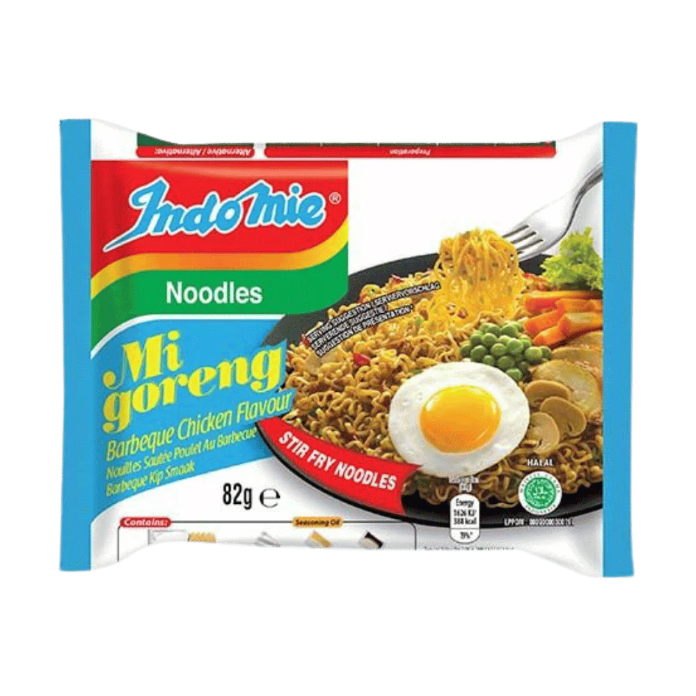 INDOMIE Noedels Mi Goreng Barbecue Kip 80G
