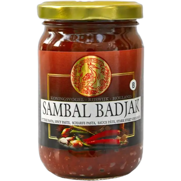 Koninklijke vogel Sambal Badjak 375G