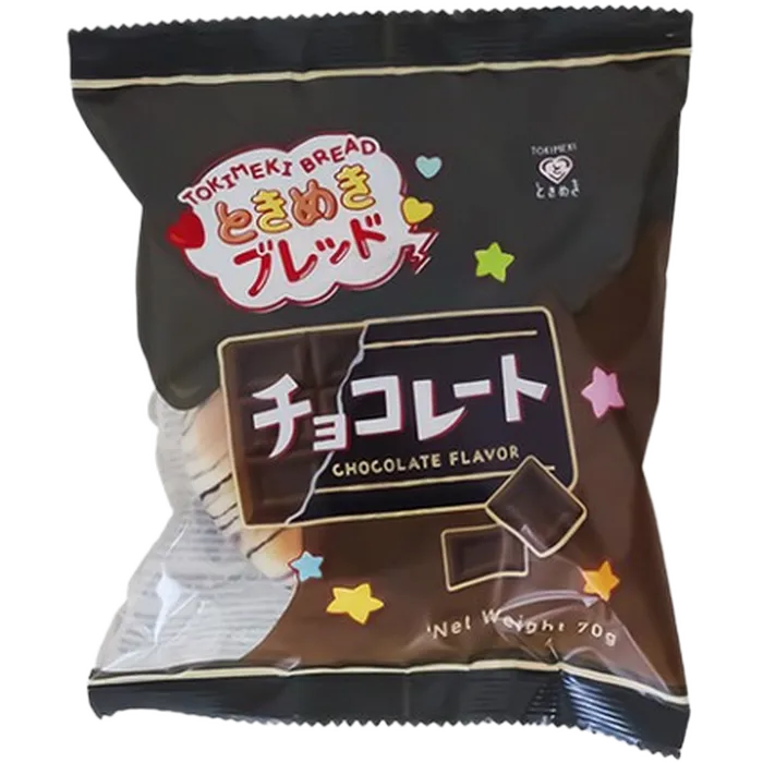 TOKIMEKI Japans Brood Chocoladesmaak 70G