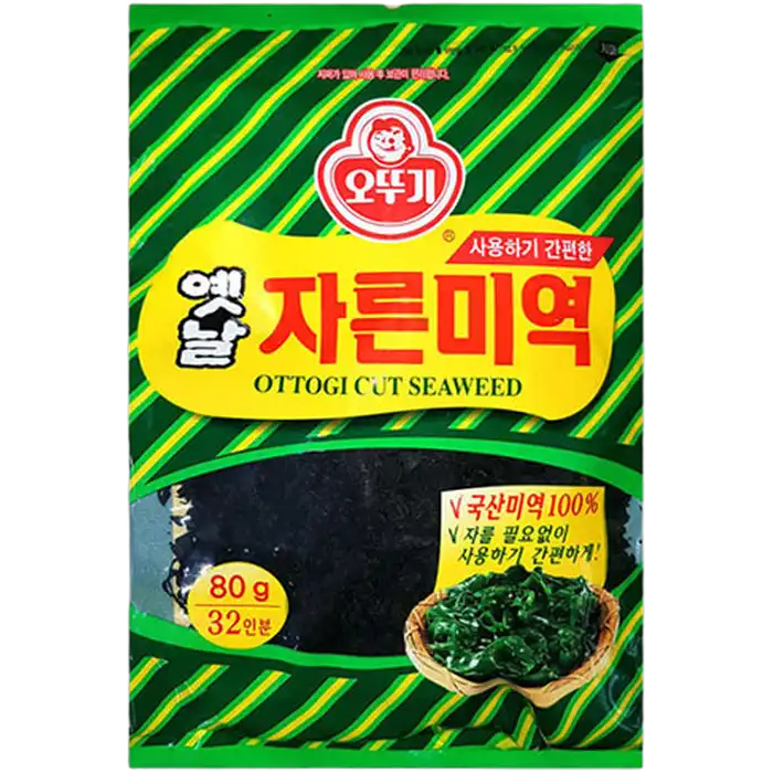 OTTOGI Gedroogd zeewier gesneden 80G