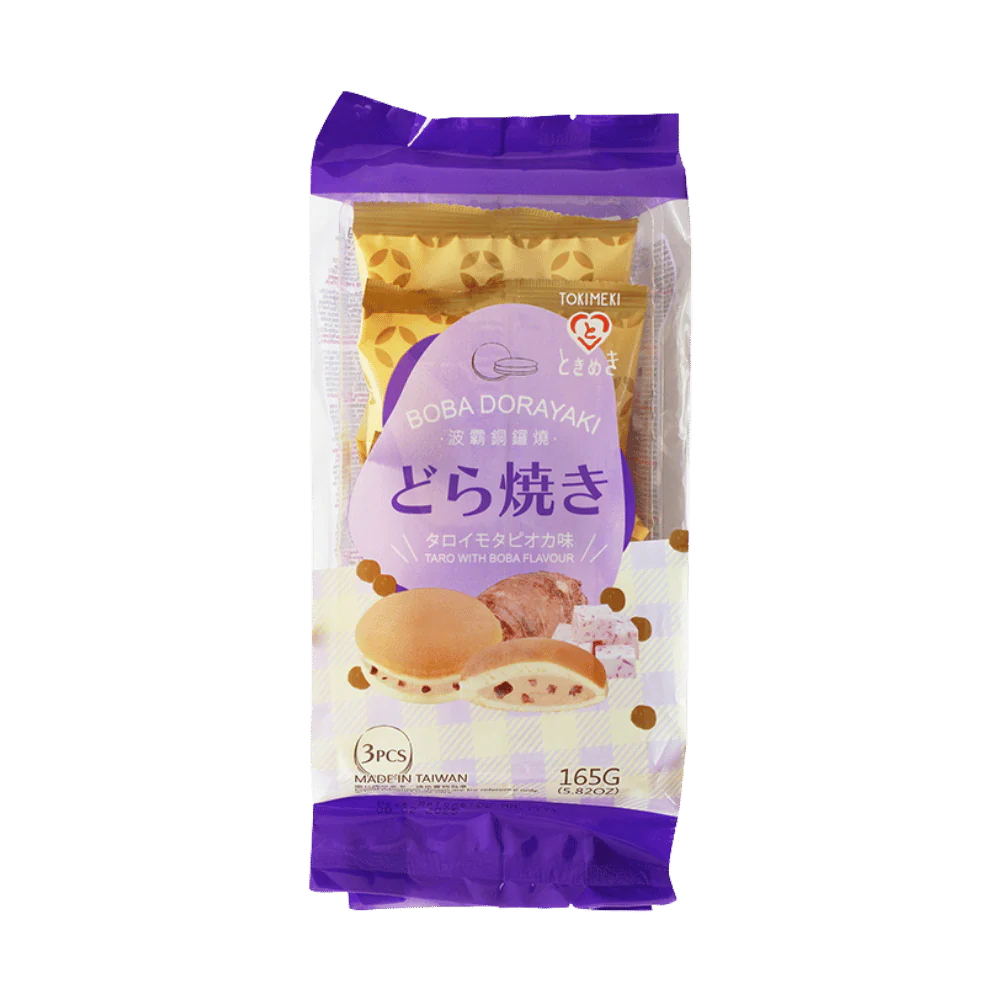 TOKIMEKI Dorayaki Boba Taro 165G