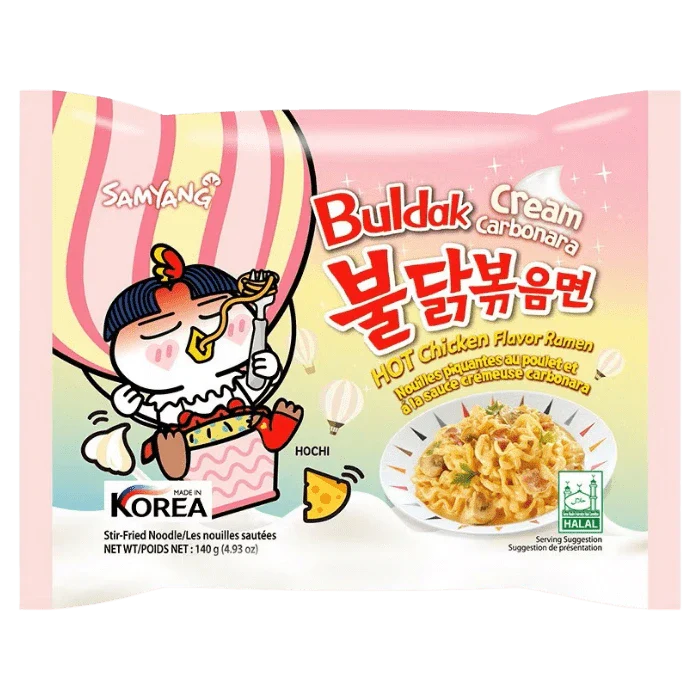SAMYANG Buldak Ramen Crème Carbonara 140G