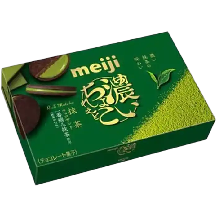 MEIJI Rijke Chocoladekoekje Matcha 96G