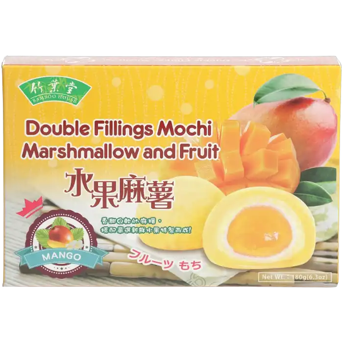 BAMBOEHUIS Marshmallow Mochi Mango 180G