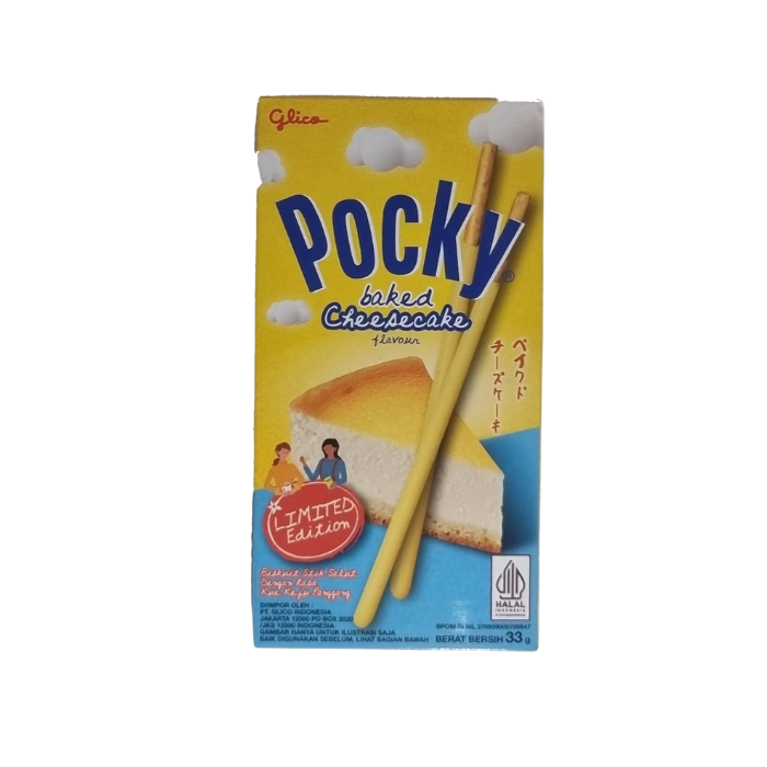 POCKY Biscuit Sticks Gebakken Cheesecake 33G