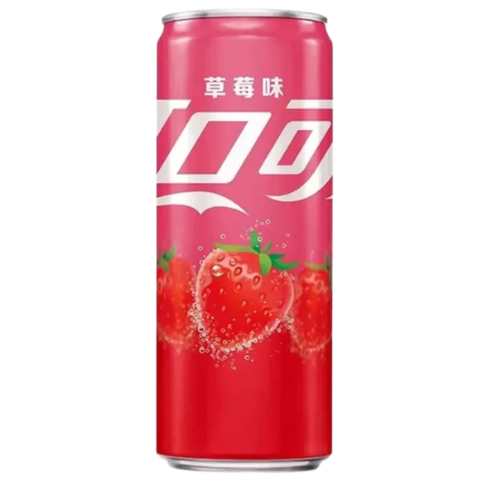 COCA COLA Aardbei (China Vers.) 330ML