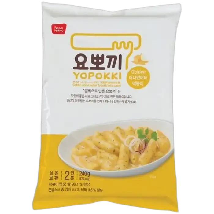 YOUNGPOONG Yopokki 240G gouden uienboterzakje