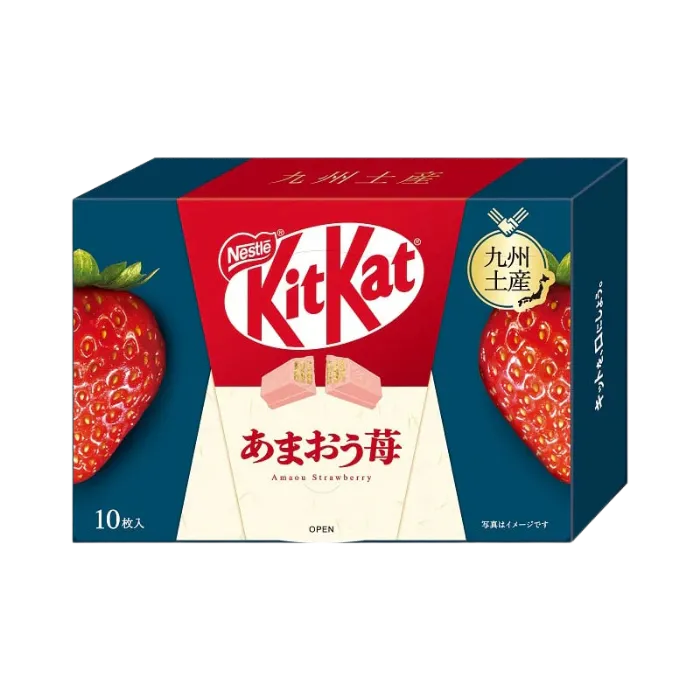 JP KitKat Mini Aardbei Amaou 116g