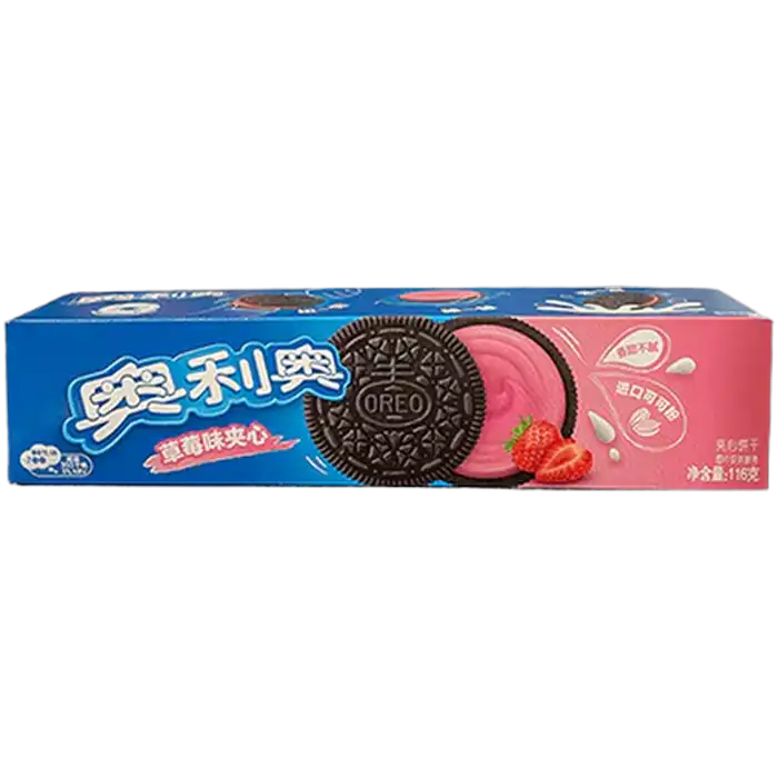 OREO Sandwichkoekje Aardbei Aardbei 97g
