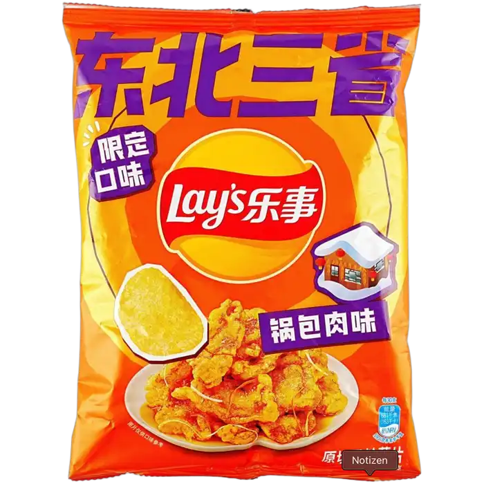 LAY'S Aardappelchips Krokant Zoet Varkensvlees 70G