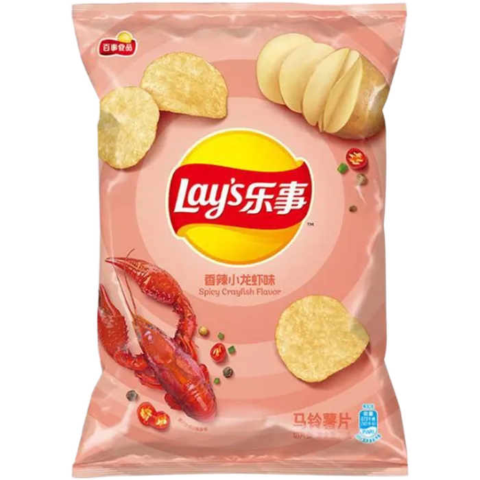 LAY'S Chips Pittige Rivierkreeft 70G