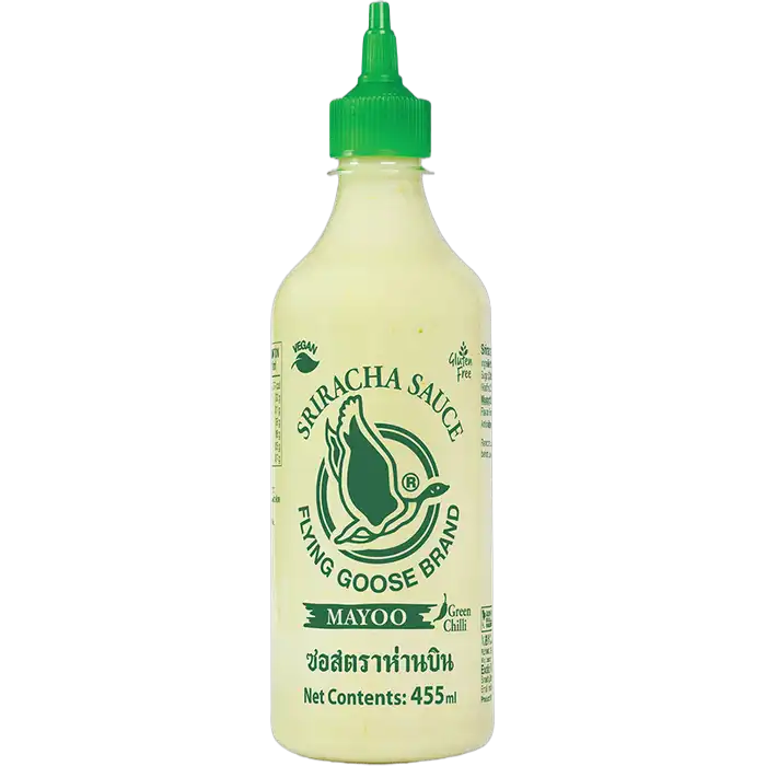 VLIEGENDE GANS Sriracha Groene Chili Mayo 455ML