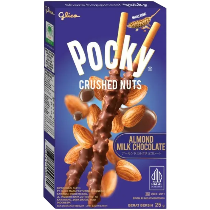 POCKY Biscuit Sticks Amandelmelkchocolade 25G