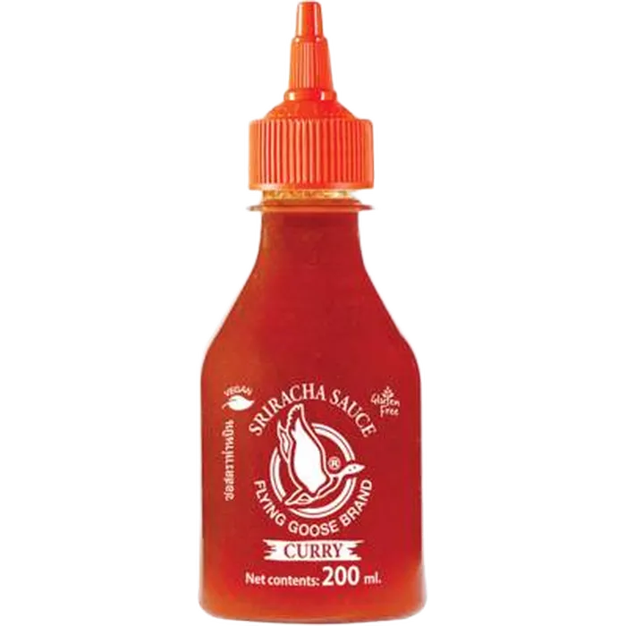 VLIEGENDE GANS Sriracha Curry 200ML