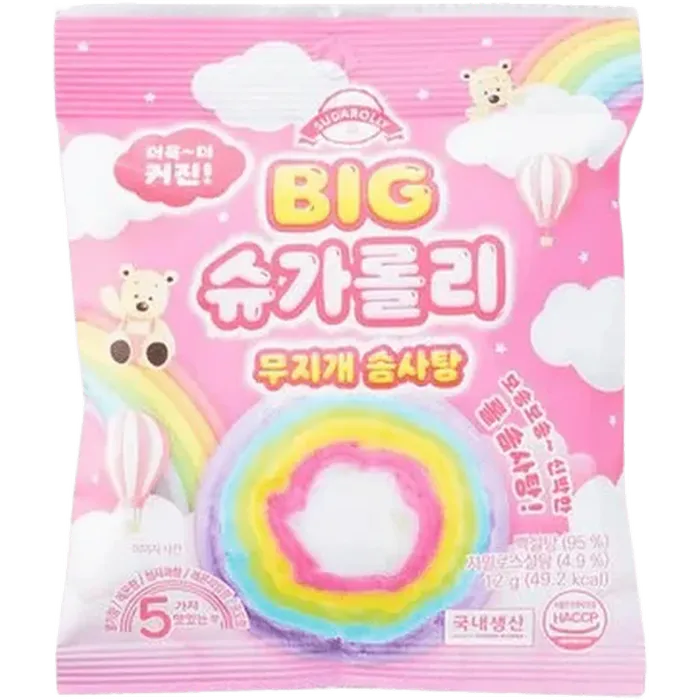 KR Sugarlolly Regenboog Suikerspin 12G