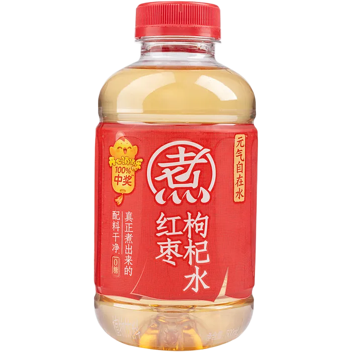 GENKI FOREST Kruidendrank Rode Datum & Goji 500ML