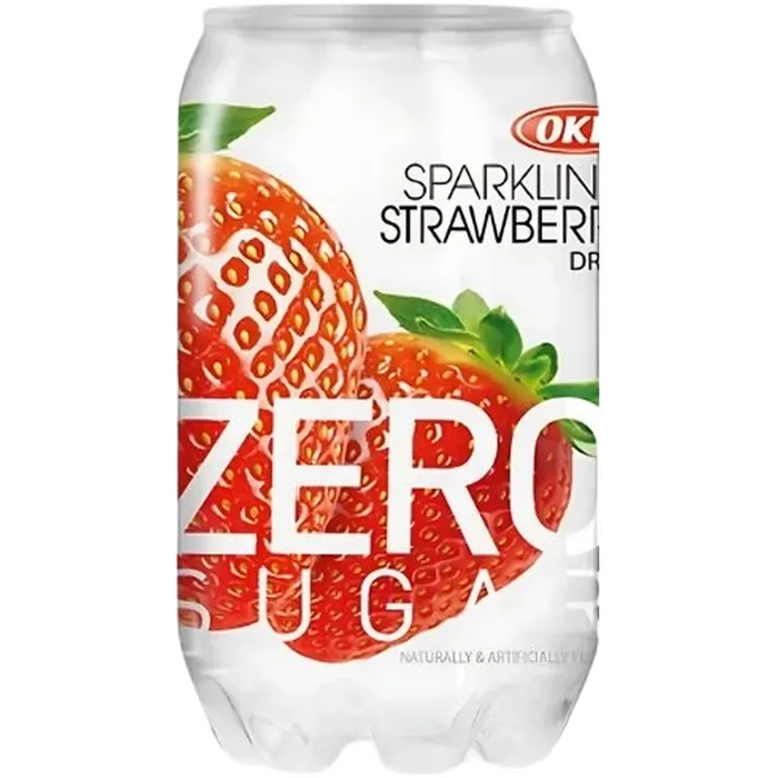 OKF Sprankelende Aardbei Zero 350ML