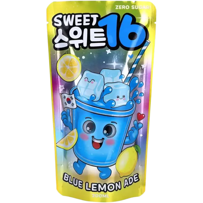 KR Sweet16 Blauwe Limonade Zero 200ML