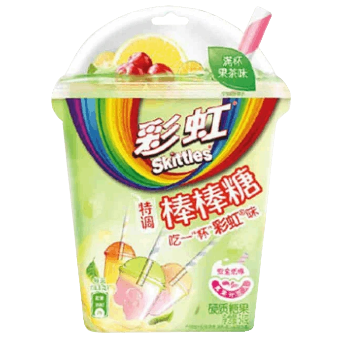 SKITTLES Lolipop Fruitthee 54G