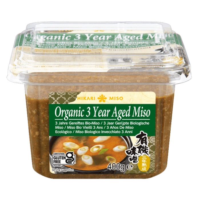 HIKARI Biologische 3 jaar oude Miso 400g