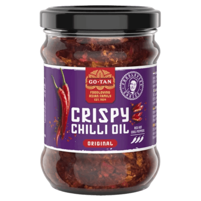 GO-TAN Krokante Chili-olie 190g