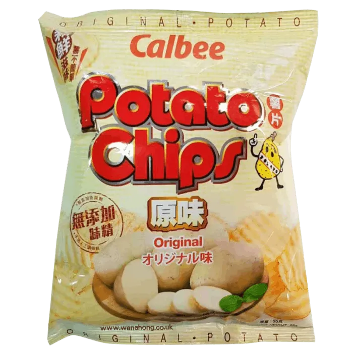 CALBEE Aardappelchips Origineel 55G