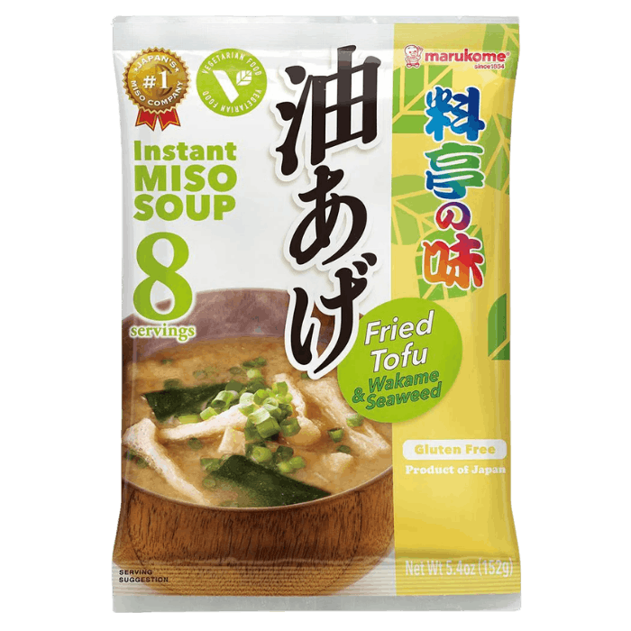 MARUKOME Miso Suppe (v) Wakame Tofu fritiert 152g