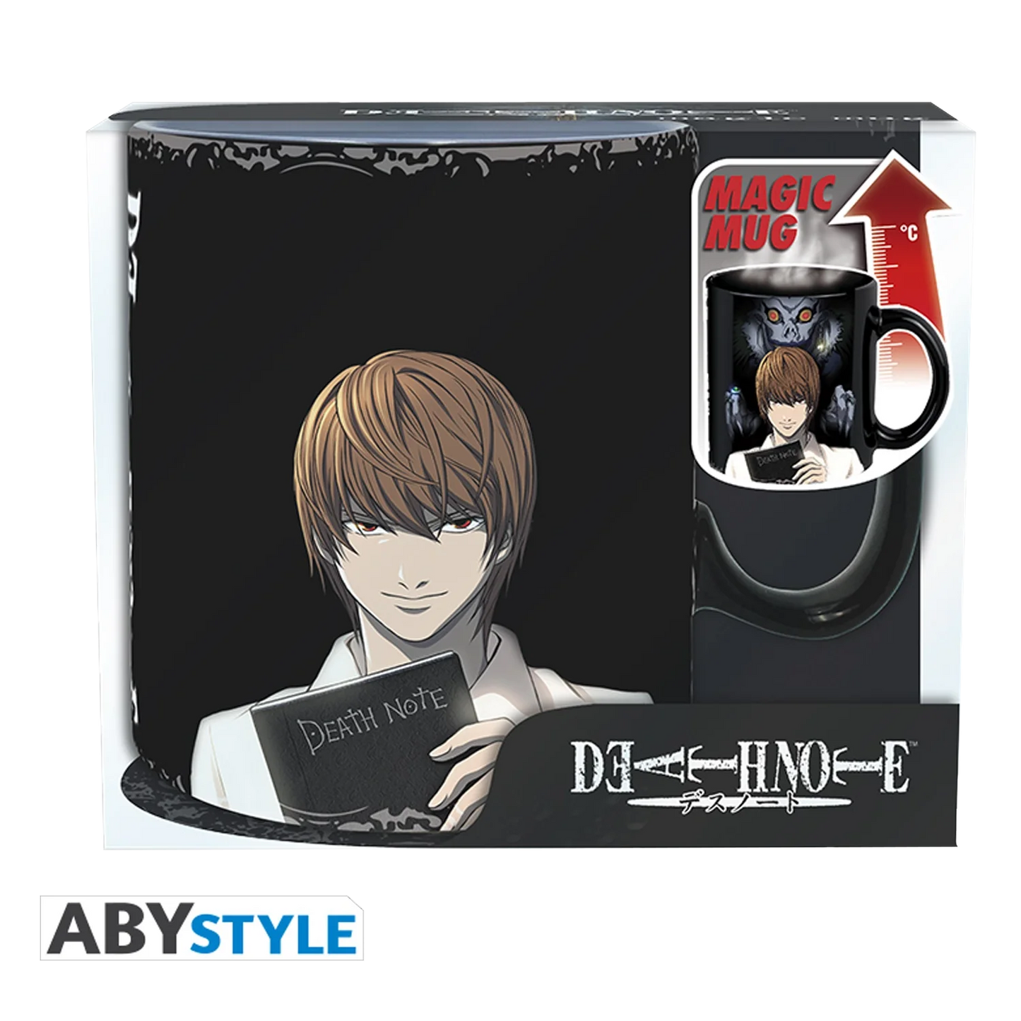 DEATH NOTE Mok Heat Change Kira&L*-ZIE 460ml