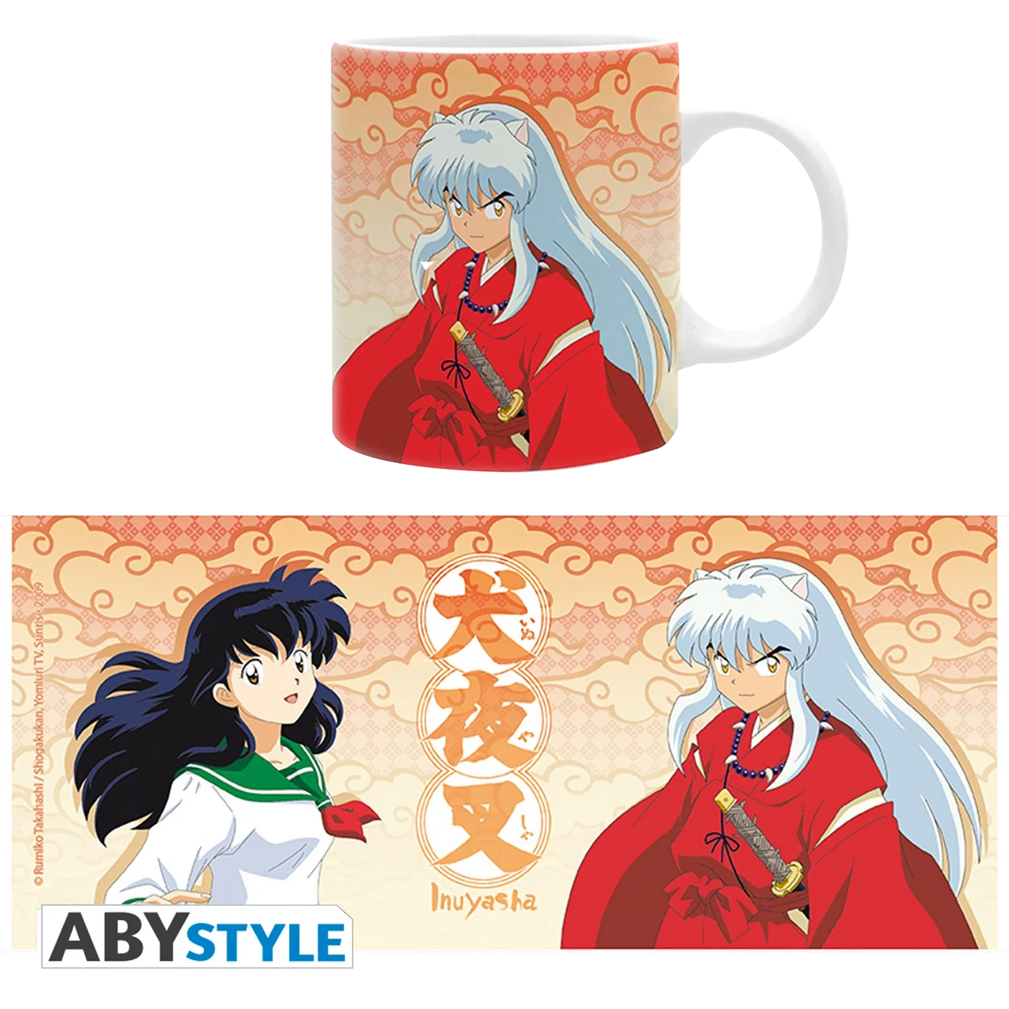 INUYASHA Mok 320 ml Inuyasha en Kagome