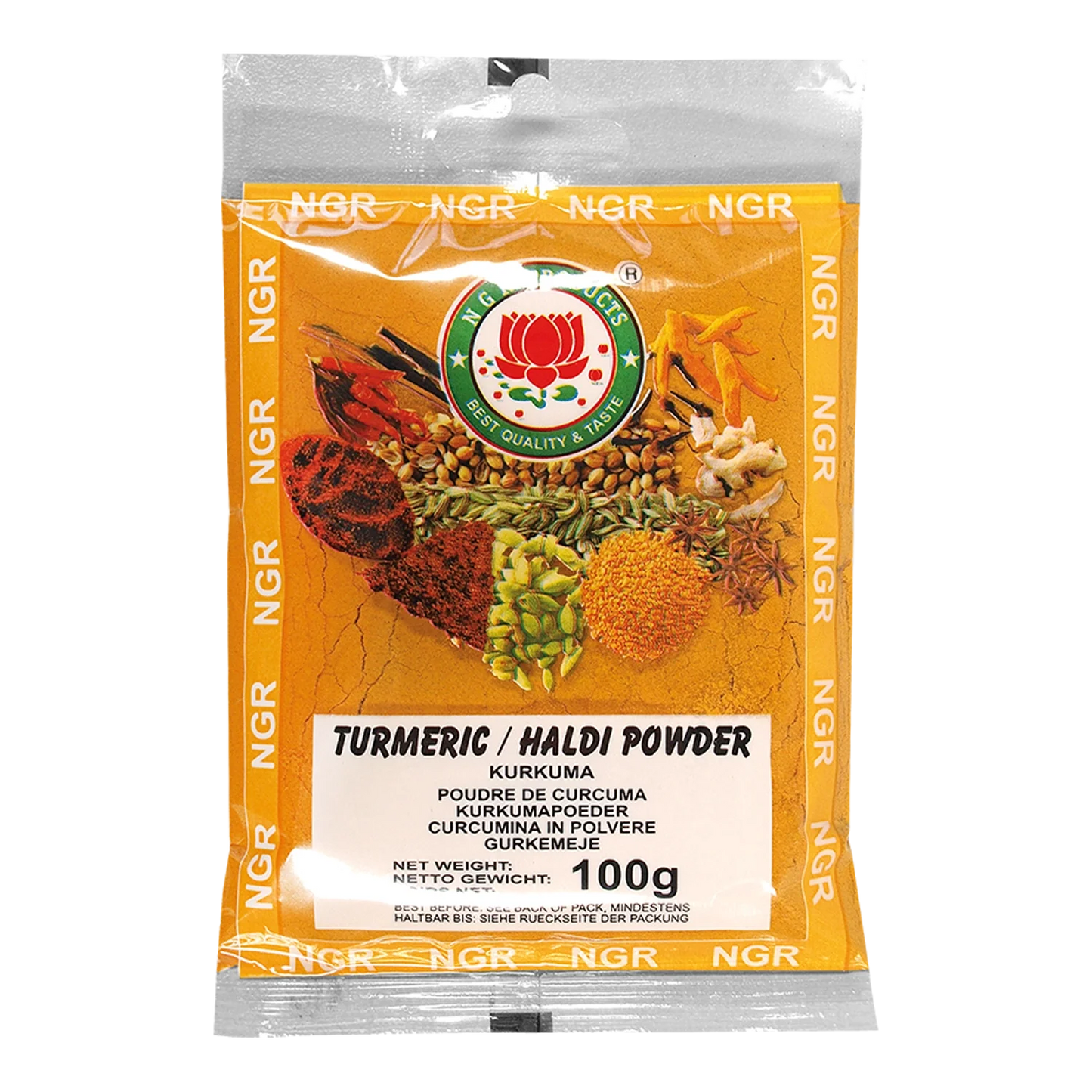 NGR Kurkuma / Haldi Poeder - Kurkuma 100G