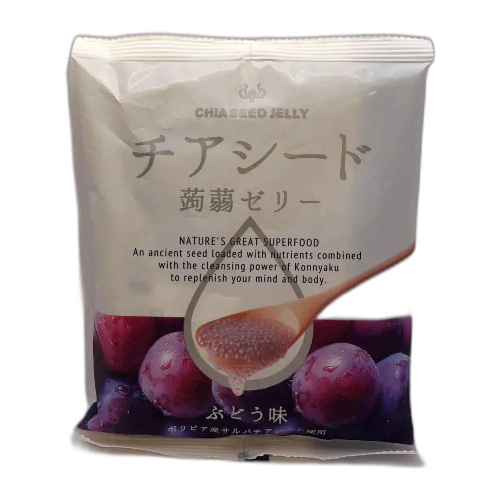 WAKASHOU Chiaseed Jelly-druif 165G