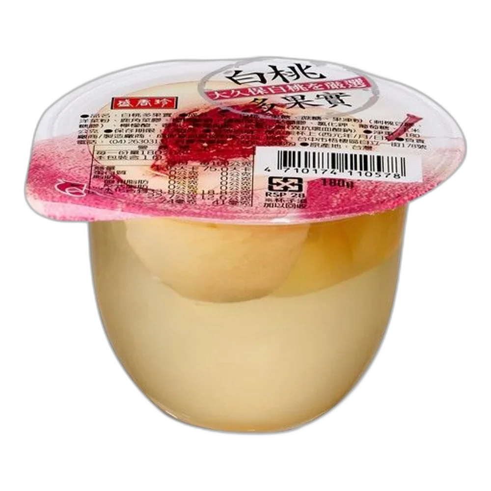 Fruit Jelly Pfirsich Xiang Zhen 6x180G