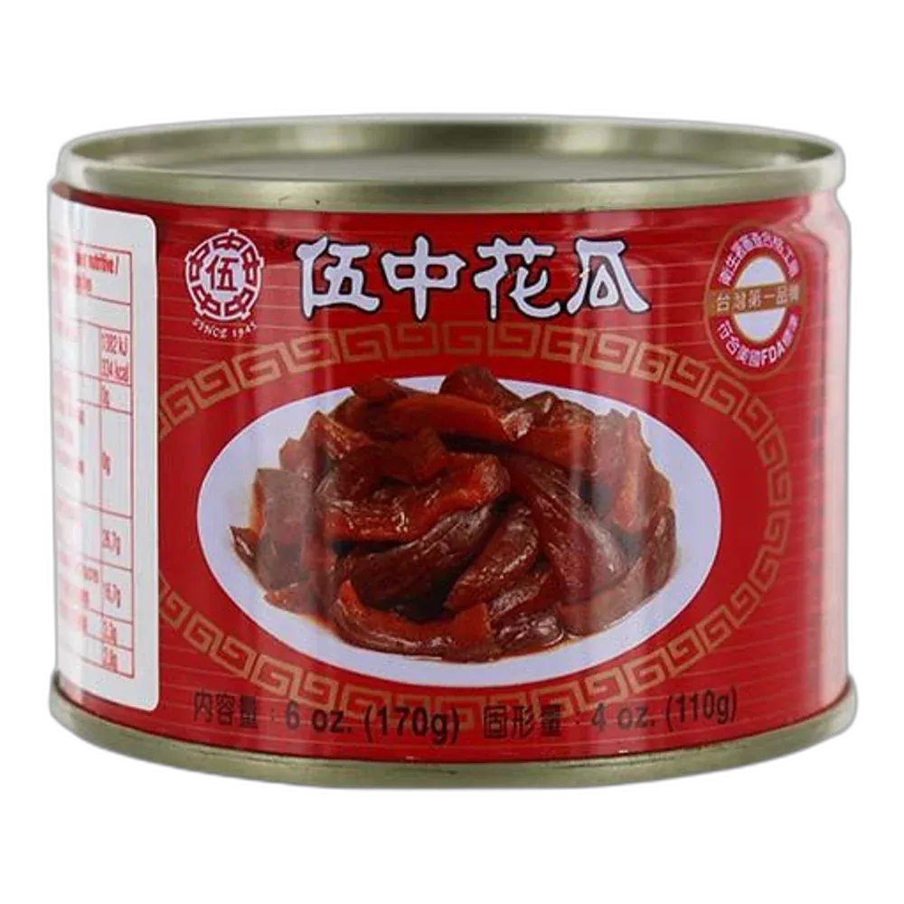 WU CHUNG Pickled Cucumber – Eingelegte Gurken asiatisch 110G