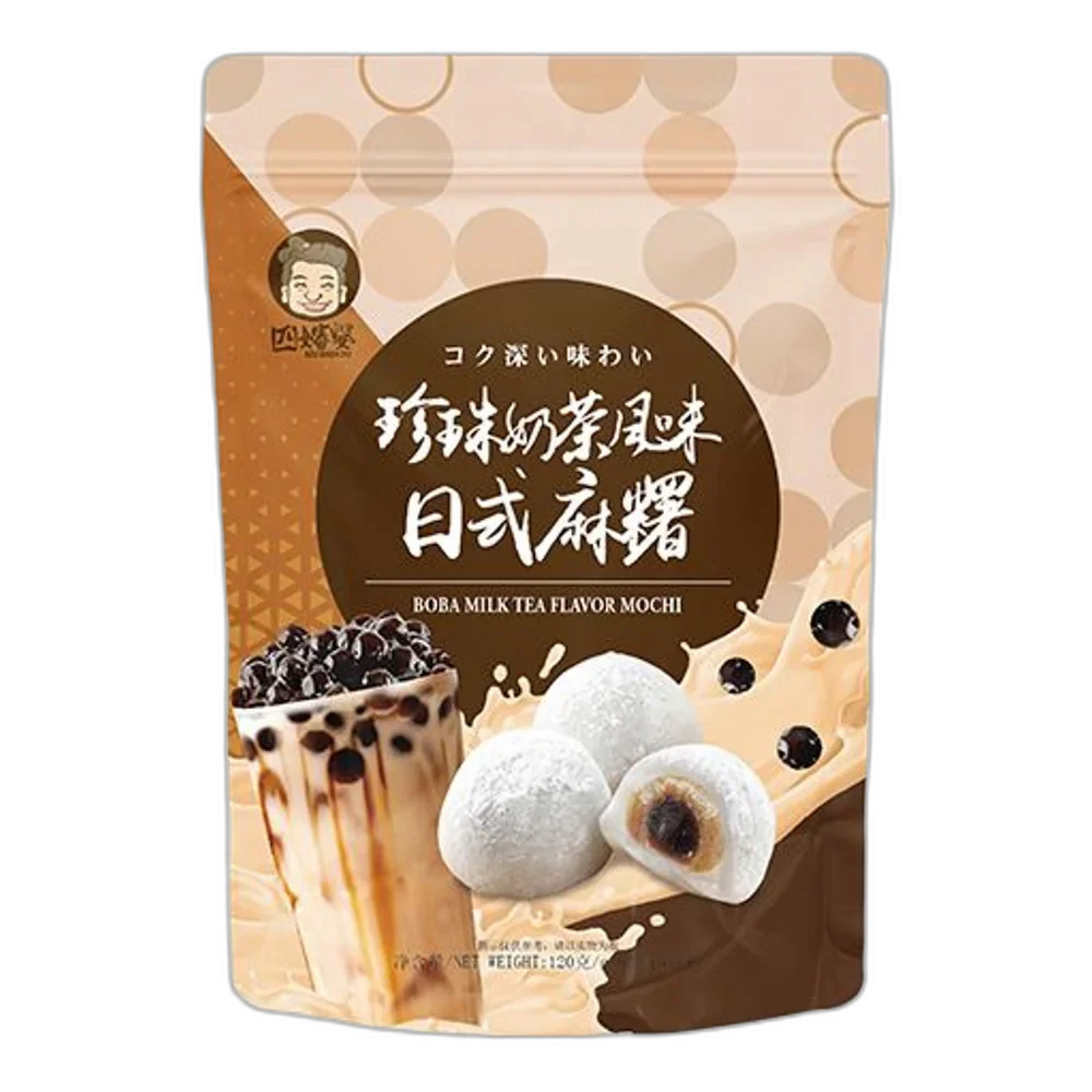 SZU SHEN PO Boba melkthee Mochi 120G zak