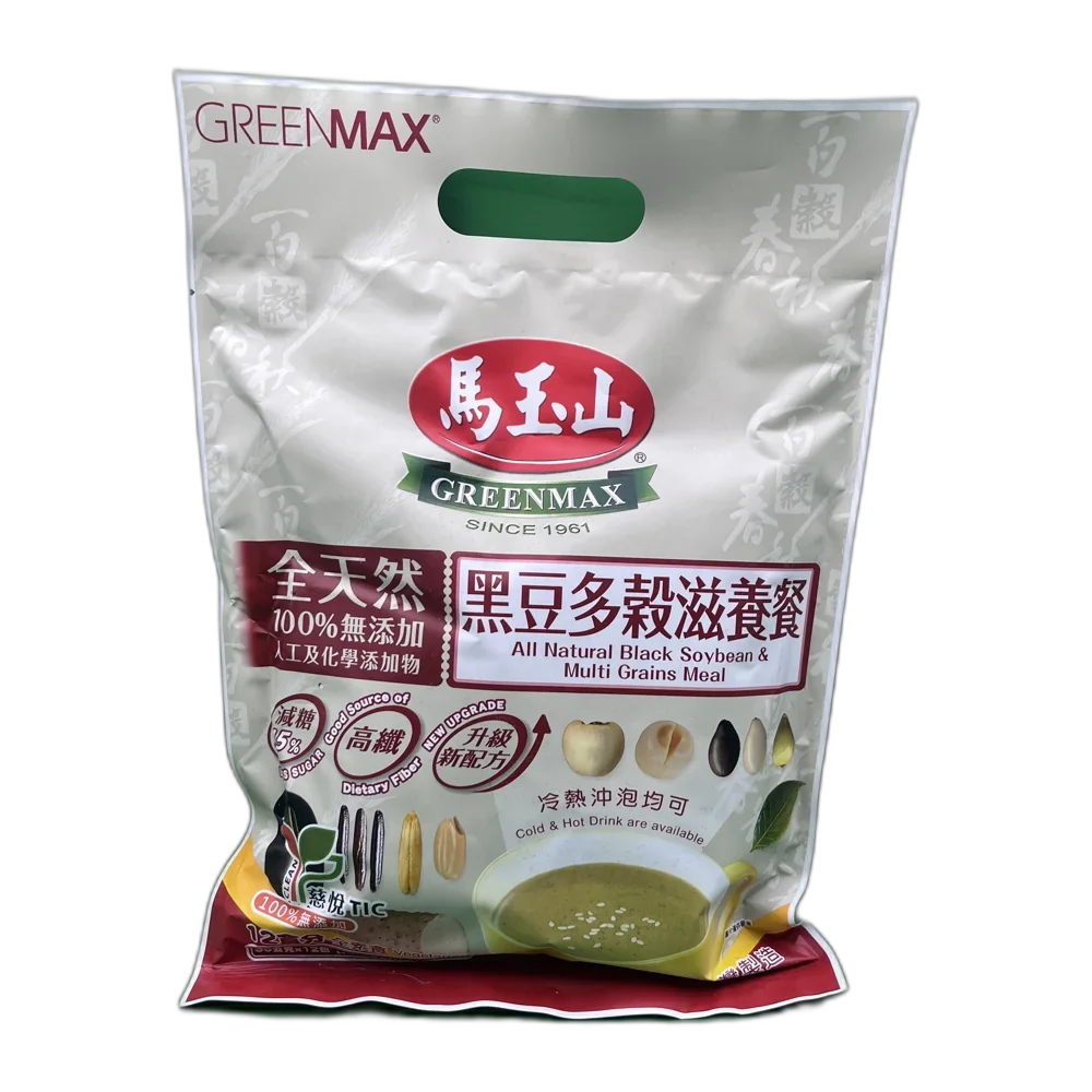 GREENMAX Zwarte Soja & Meergranen Maaltijd 360G