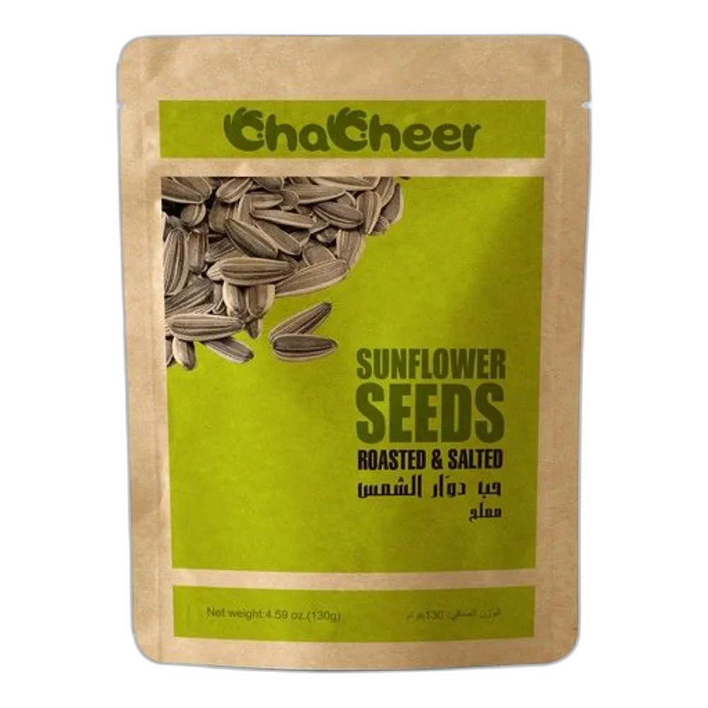 CHACHA Zonnebloempitten Geroosterd, Gezouten 130G