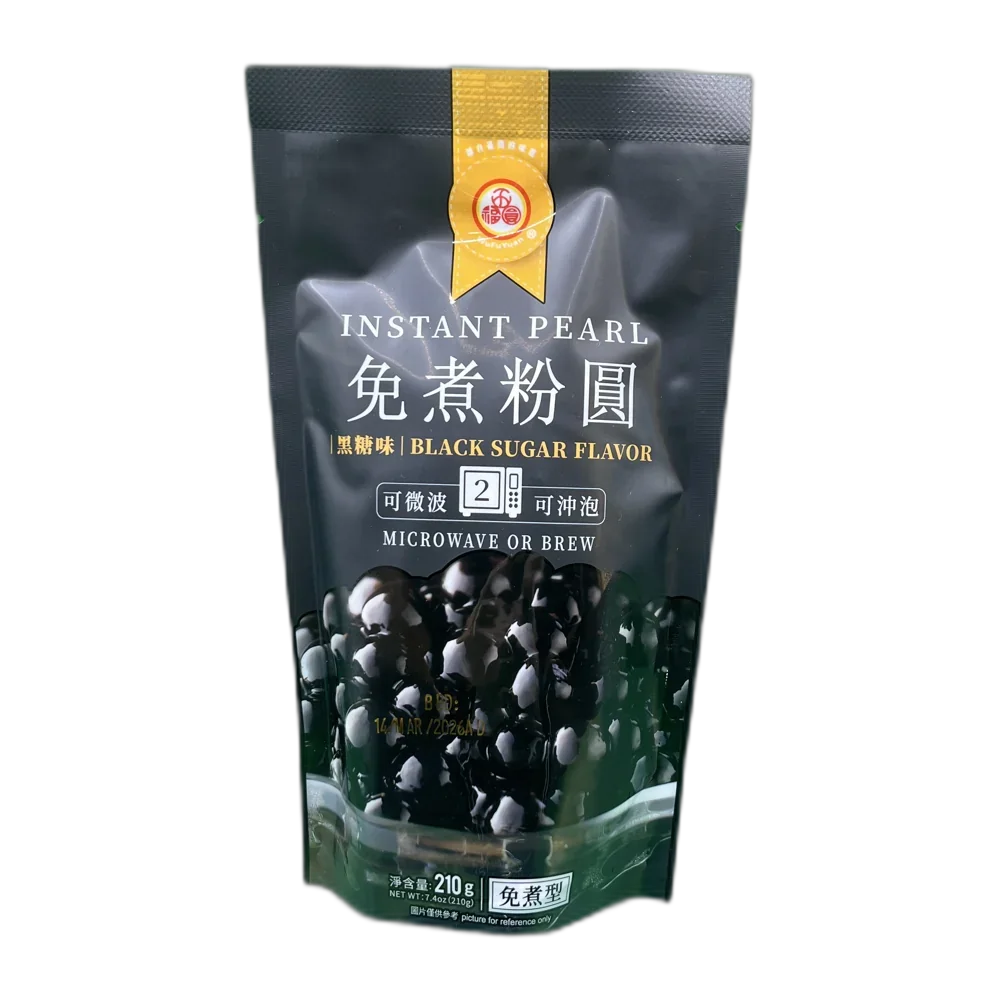CN WFY Tapioca Parel Topping Zwarte Suiker 210G