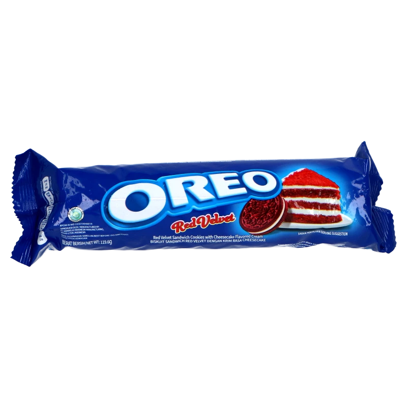 OREO Sandwichkoekje Rood Fluwelen Smaak 119,6G