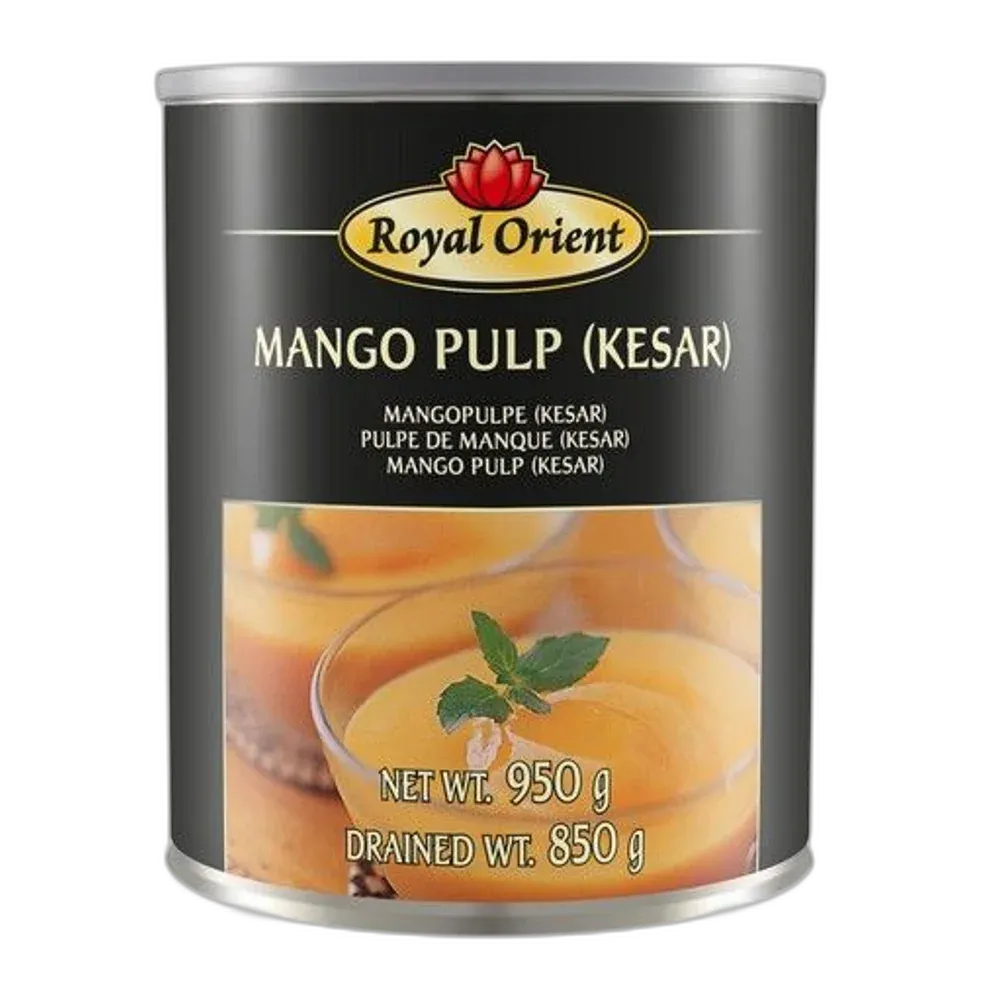 ROYAL ORIENT Kesar Mangopuree 850g – zoete fruitpulp uit India