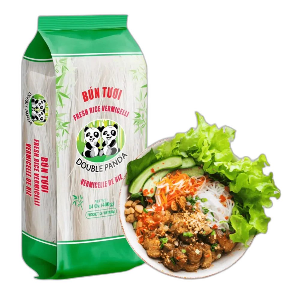 DUBBELE PANDA Rijstvermicelli Broodje Tuoi 400G