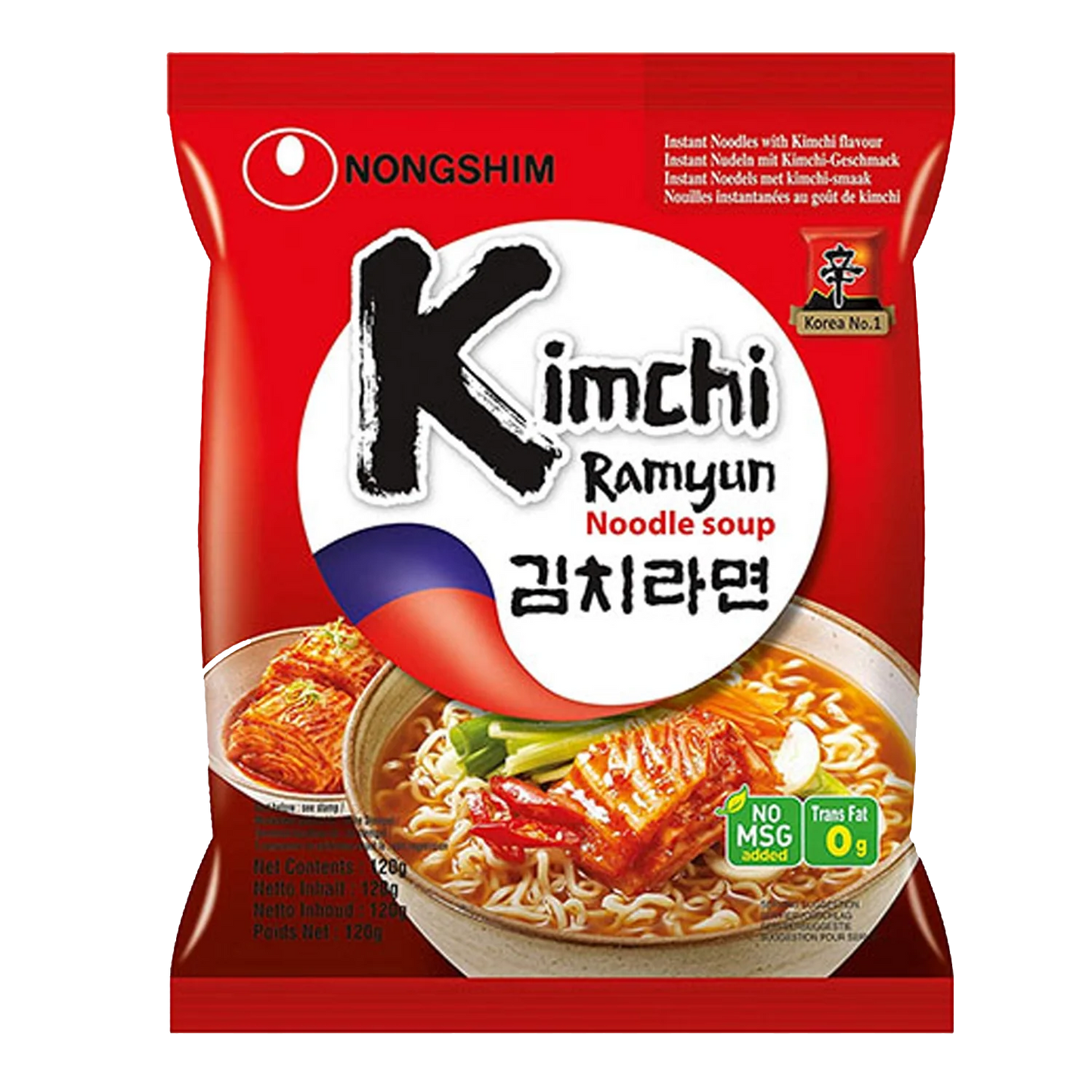 NONGSHIM Instant Nudeln Shin Kimchi Ramyun 120G