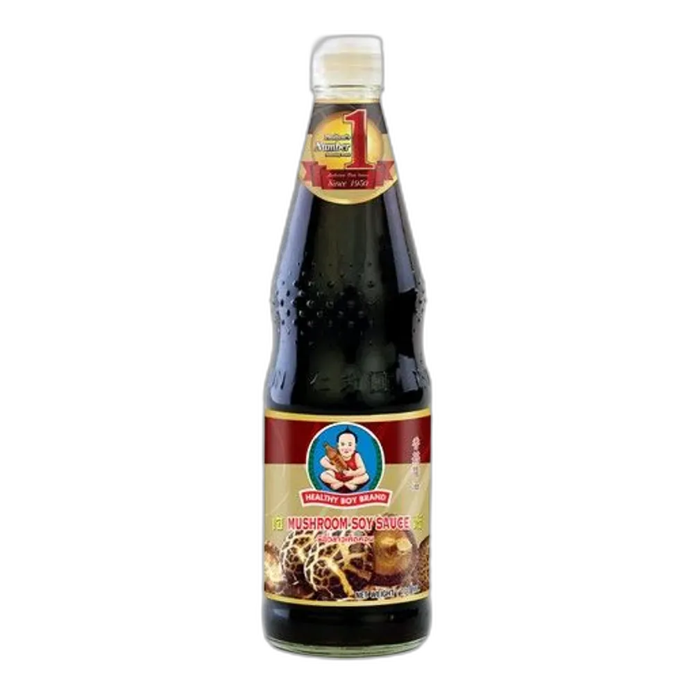 GEZONDE JONGEN Champignon-Sojasaus – Veganistische Champignon-Sojasaus 700ML