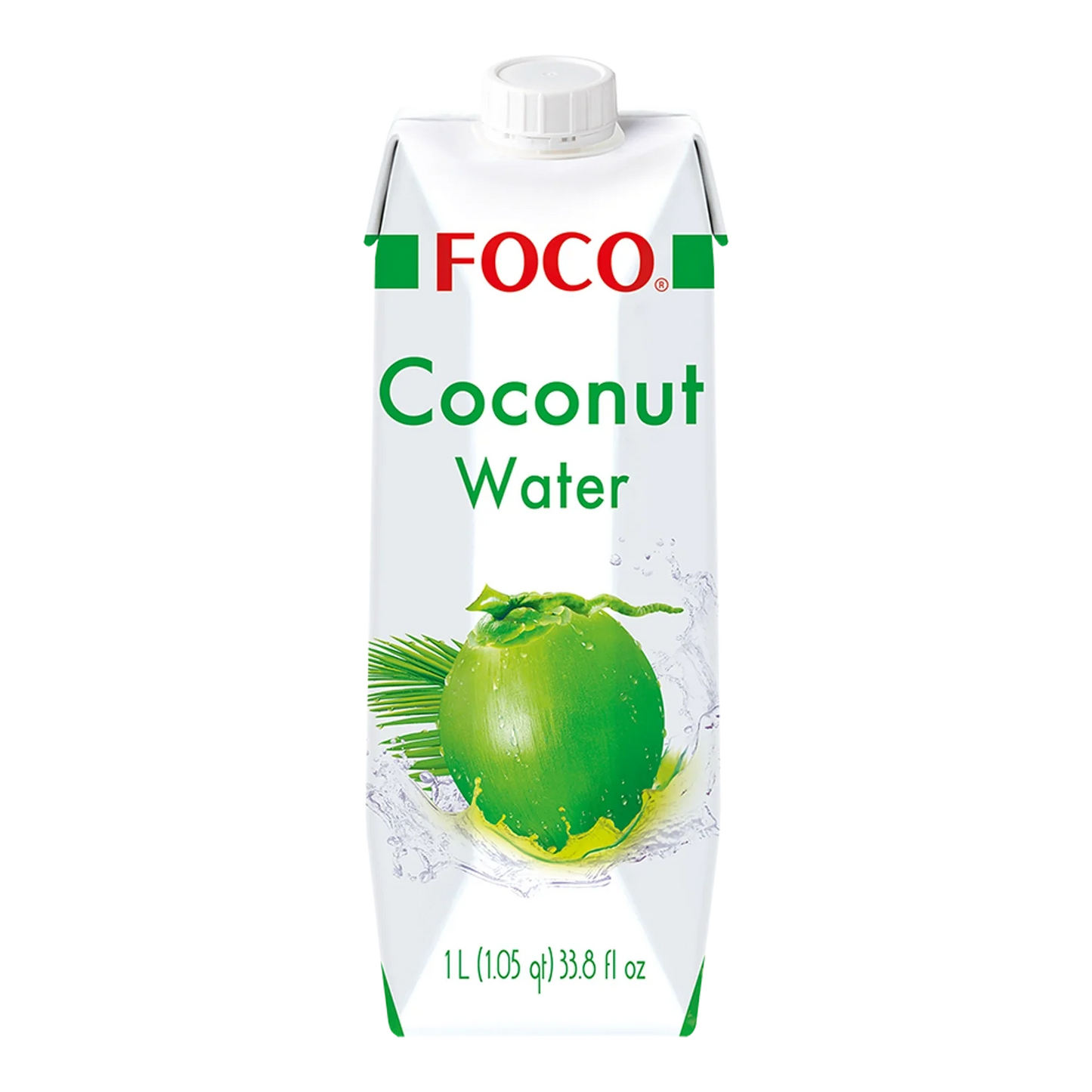 FOCO puur kokoswater 100% natuurlijk 1000ml