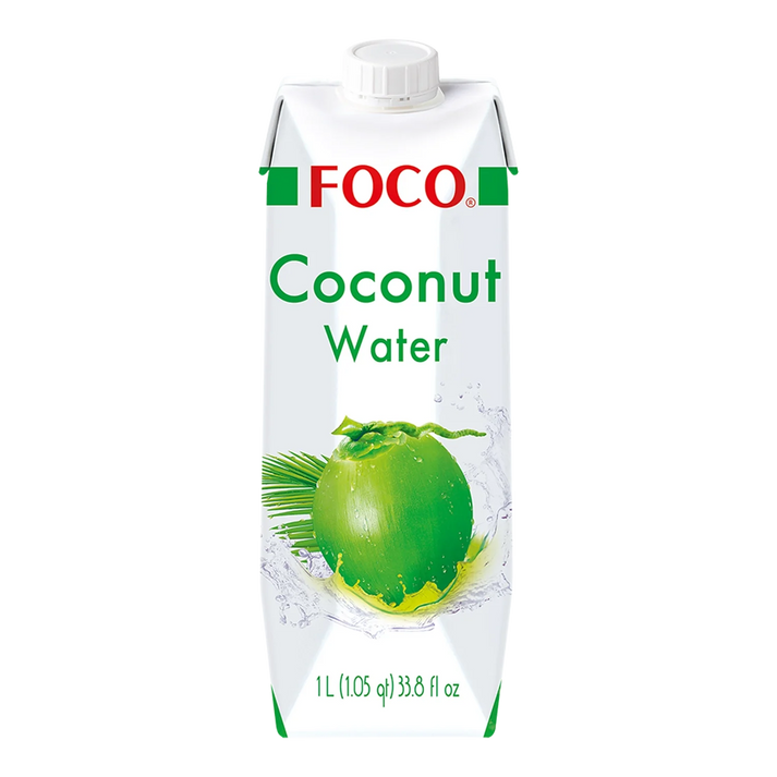 FOCO puur kokoswater 100% natuurlijk 1000ml