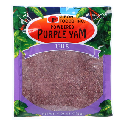 GIRON Paarse Yam UBE 115G in poedervorm